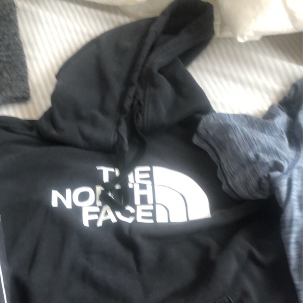 Mens Large Black North Face Sweatshirt